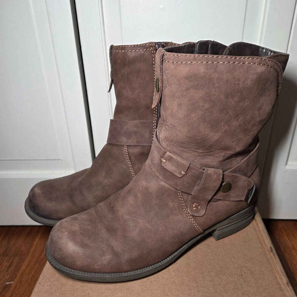 Cobb Hill / Rockport Moto Style Boots, Women's Sz 9